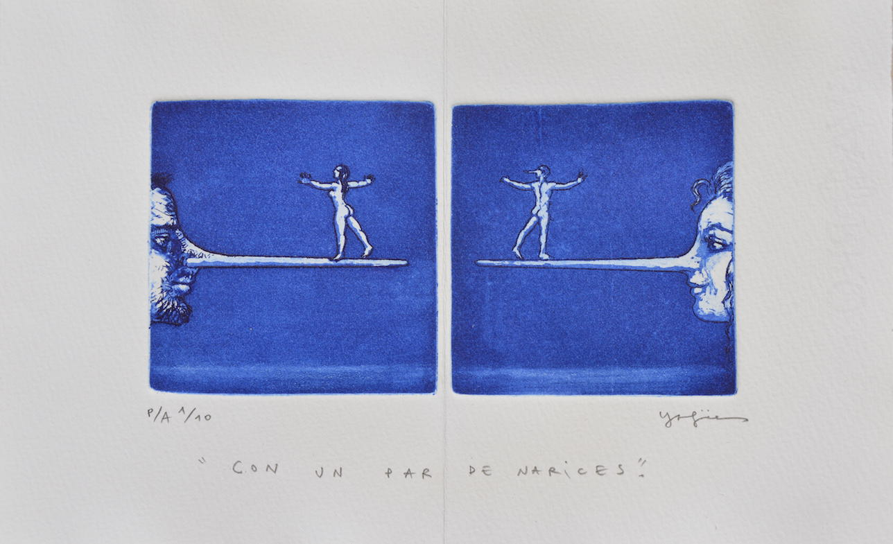 Con un par de narices